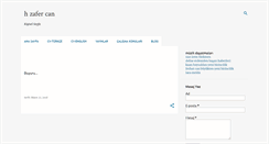 Desktop Screenshot of hzafercan.com